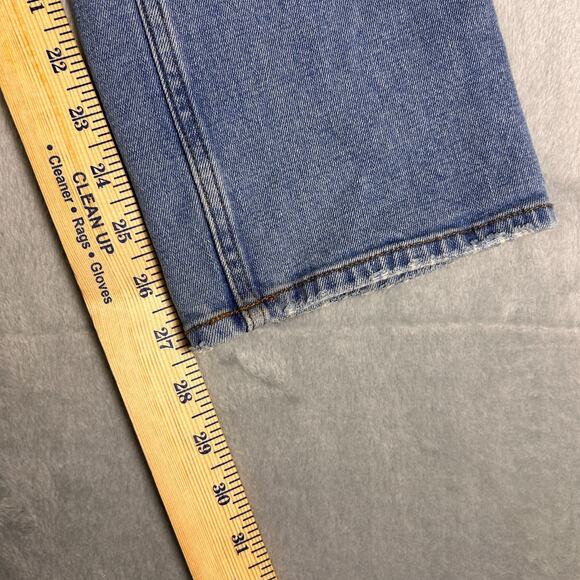 Abercrombie Fitch Curve Love The 90s Slim Straight Jeans Womens 30/10 High Rise - Picture 6 of 6
